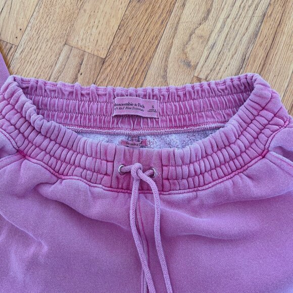 Abercrombie & Fitch Pink Sweatpants Size Small - Picture 5 of 5